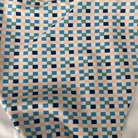 Minkpink Zephyr Blue Multi Side Tie String Bikini Bottoms Size Medium NWT - Picture 7 of 10